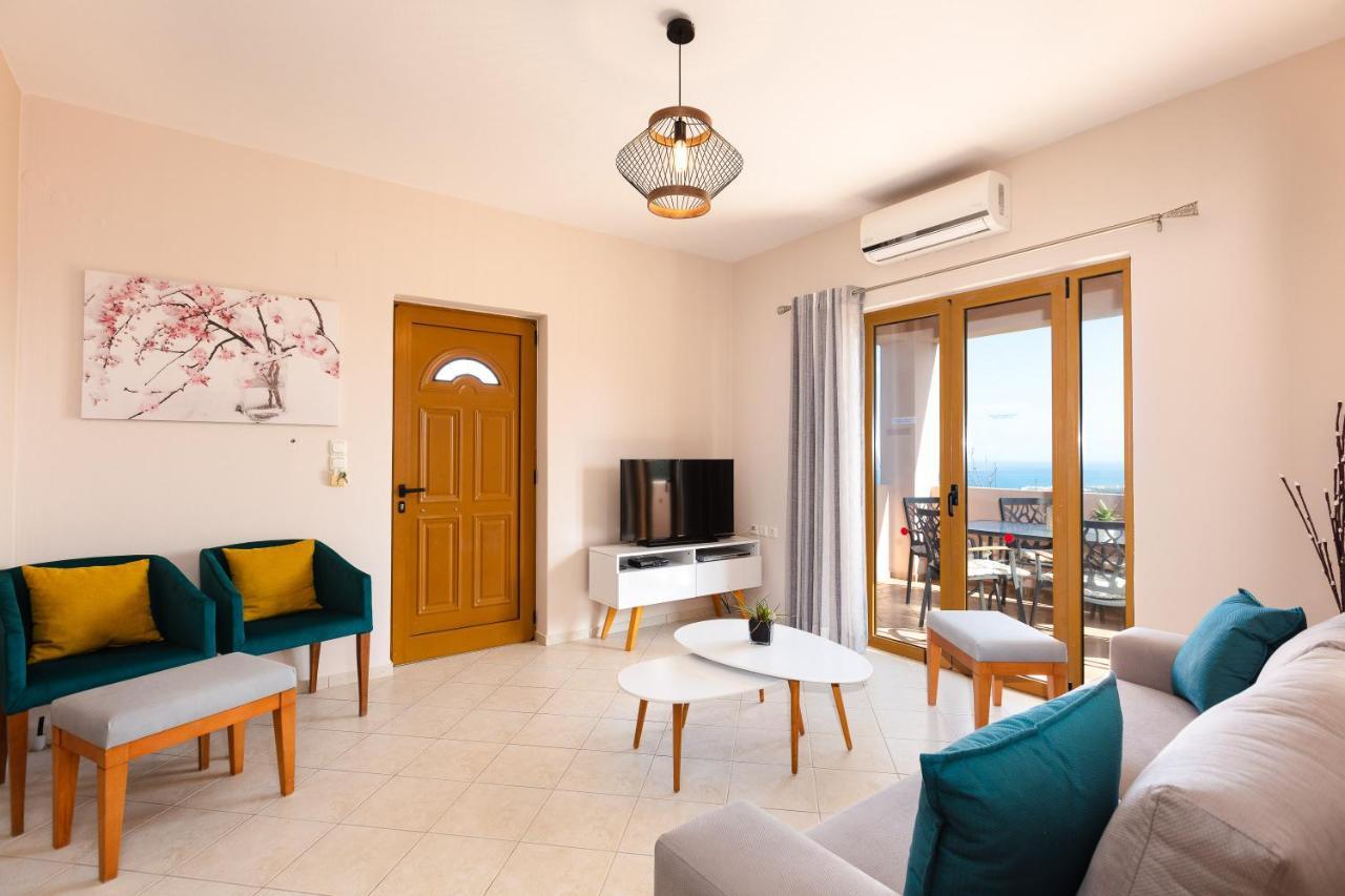 Maroulas Villas Ioanna & Stavros, Private Pools, Bbq & Seaview, By Thinkvilla Eksteriør bilde