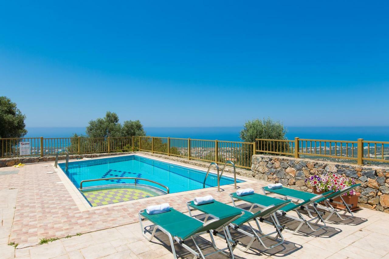Maroulas Villas Ioanna & Stavros, Private Pools, Bbq & Seaview, By Thinkvilla Eksteriør bilde