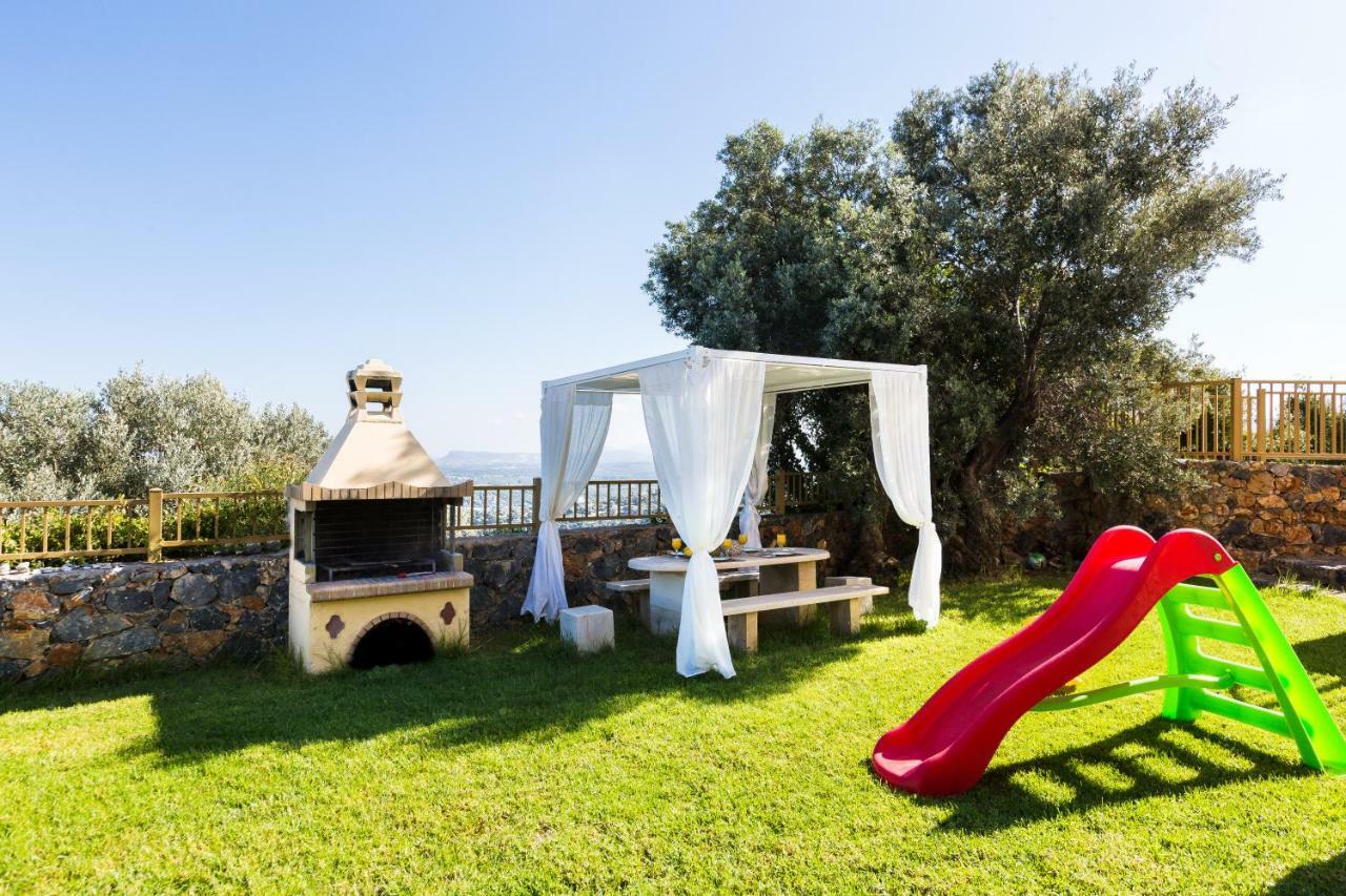 Maroulas Villas Ioanna & Stavros, Private Pools, Bbq & Seaview, By Thinkvilla Eksteriør bilde
