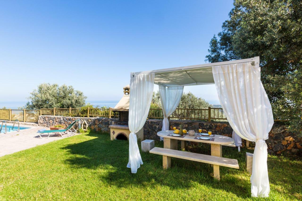 Maroulas Villas Ioanna & Stavros, Private Pools, Bbq & Seaview, By Thinkvilla Eksteriør bilde