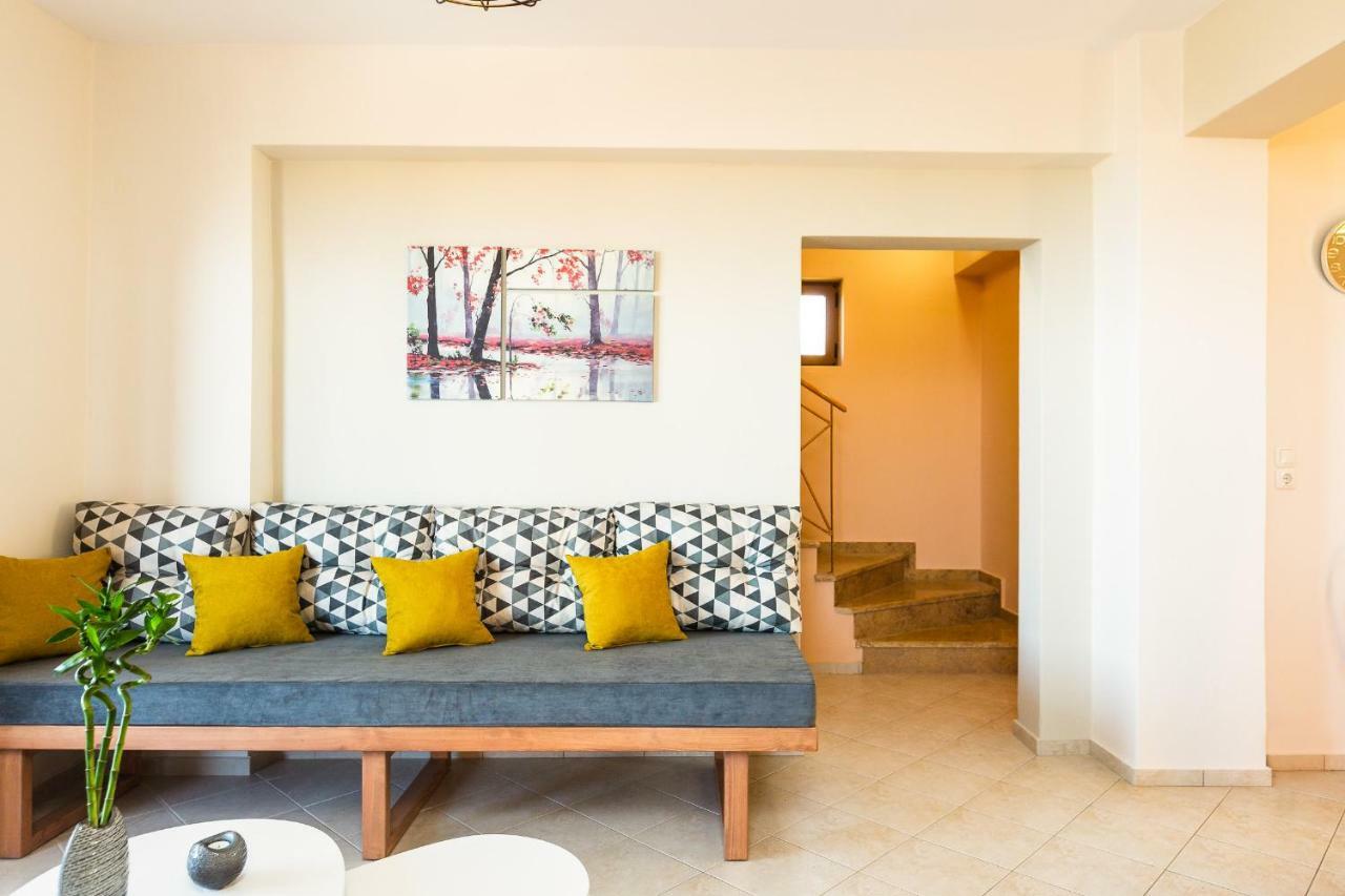 Maroulas Villas Ioanna & Stavros, Private Pools, Bbq & Seaview, By Thinkvilla Eksteriør bilde