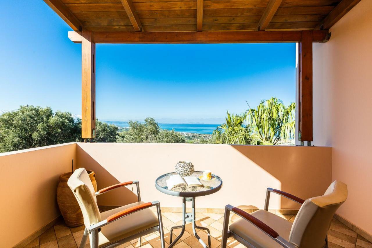 Maroulas Villas Ioanna & Stavros, Private Pools, Bbq & Seaview, By Thinkvilla Eksteriør bilde